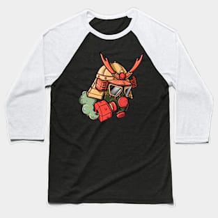 Toxic Samurai Baseball T-Shirt